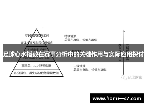 足球心水指数在赛事分析中的关键作用与实际应用探讨 足球心水指数在赛事分析中的关键作用与实际应用探讨